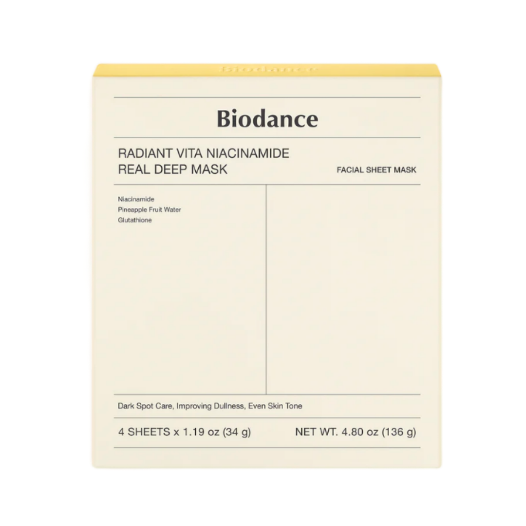 BIODANCE Radiant Vita Niacinamide Real Deep Mask