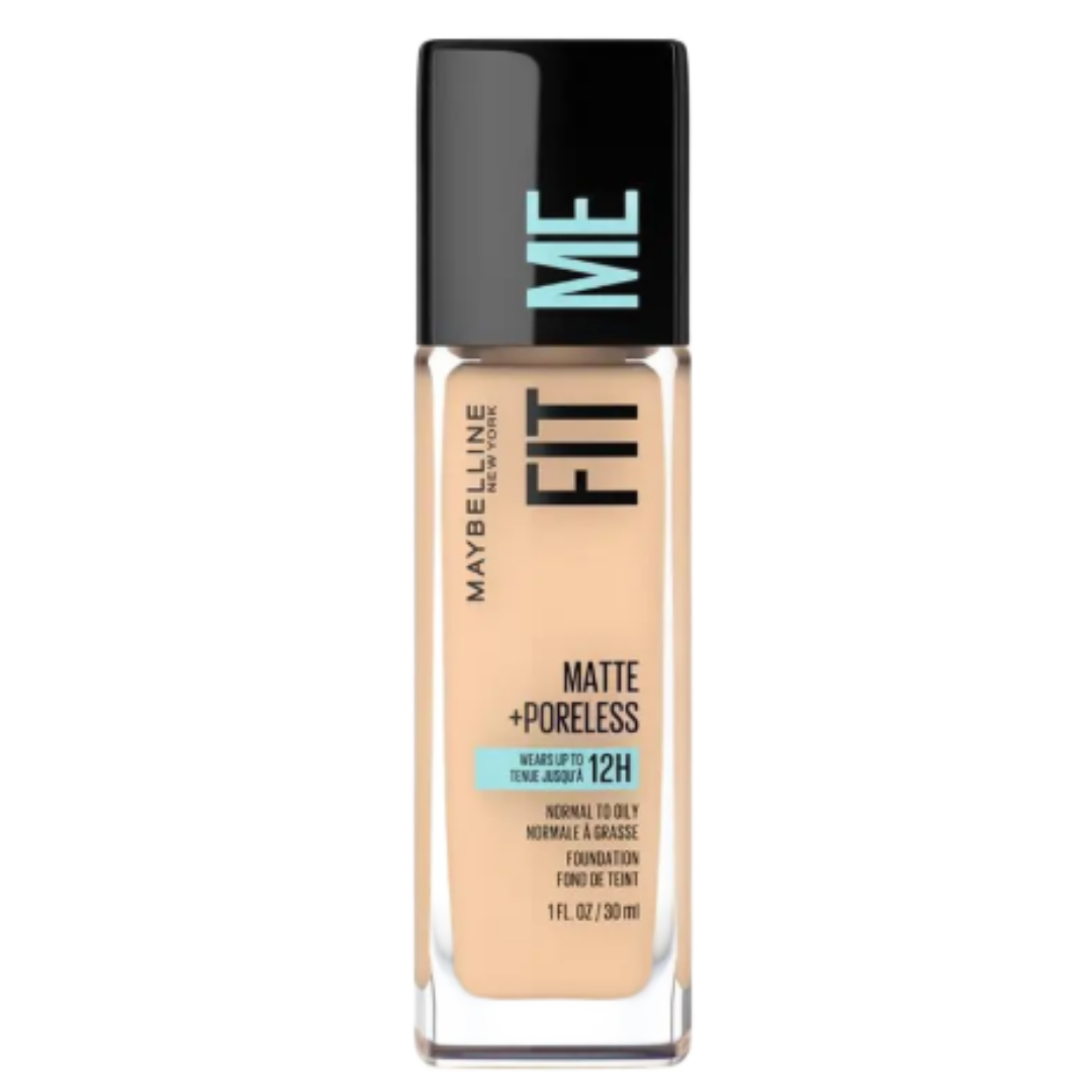 Maybelline Fit Me Matte & Poreless Mattifying Liquid Foundation - Classic Ivory 120