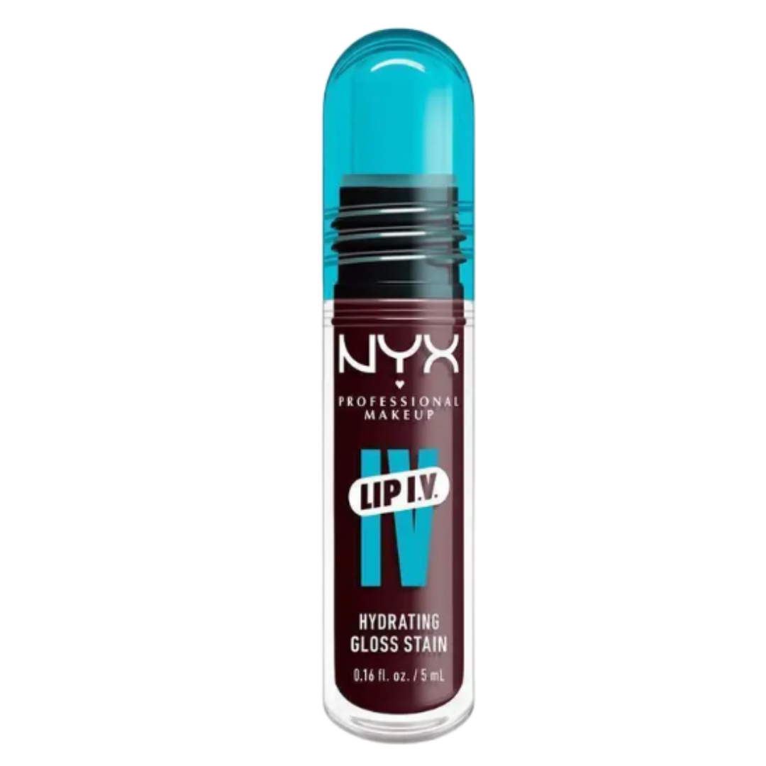 NYX Professional Makeup Lip I.V. Hydrating Lip Gloss Stain Mauve N' Moist