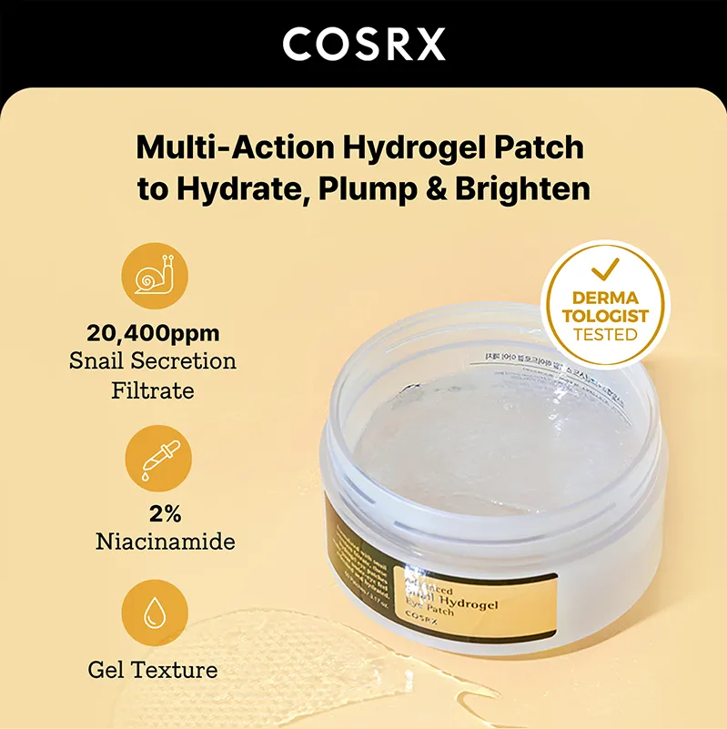 COSRX - Advanced Snail Hydrogel Eye Patch