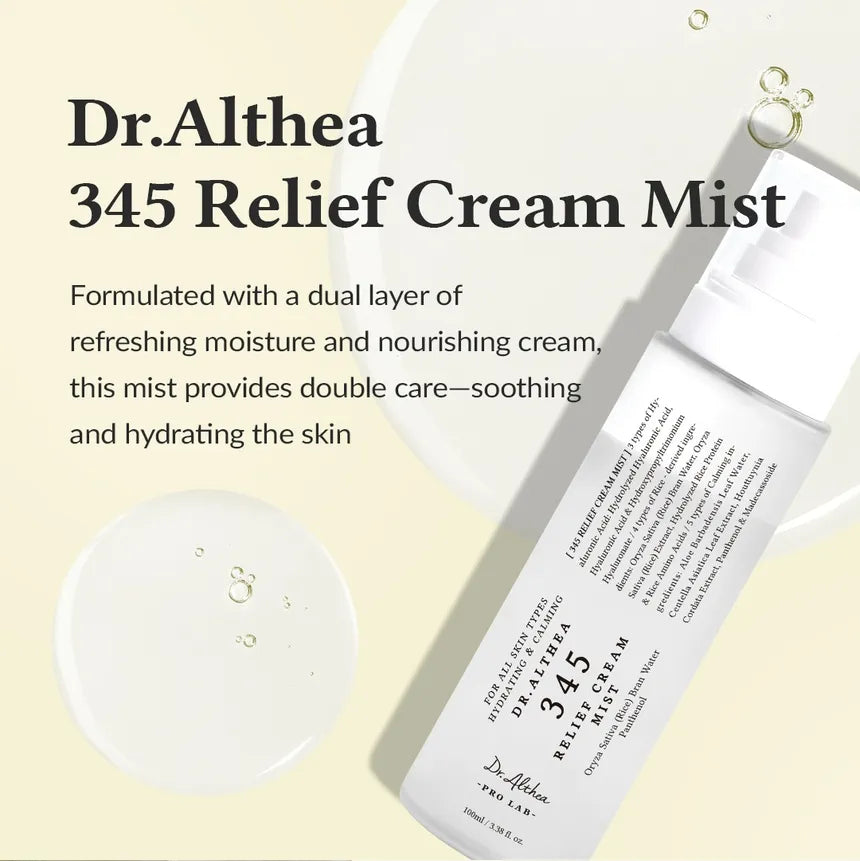 345 Relief Cream Mist 100ml Dr.Althea